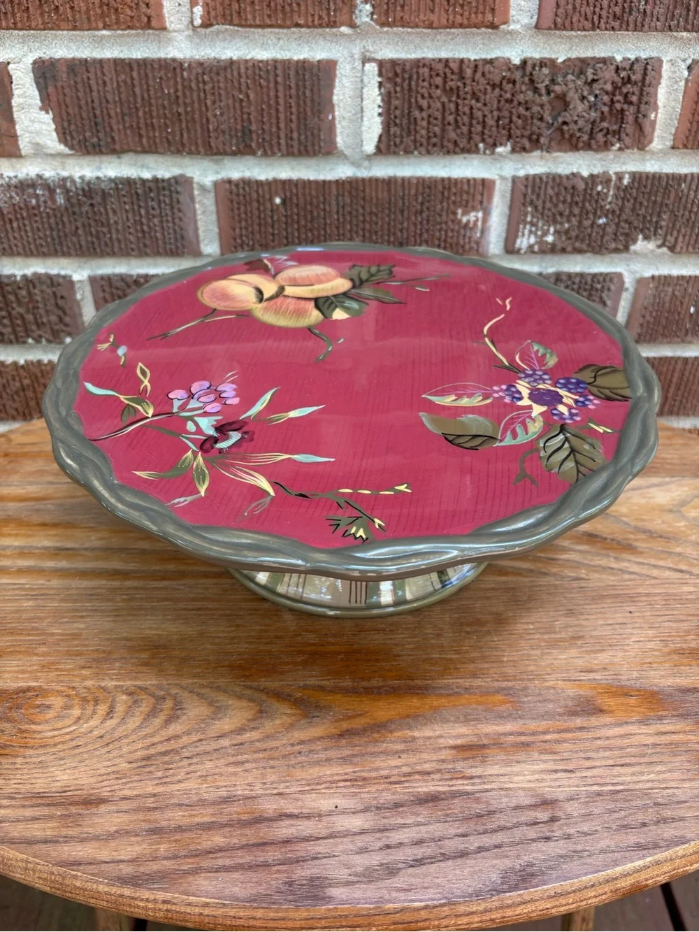 Tracy Porter Octavia Hill Collection Garden Cake Stand Dream Delicious